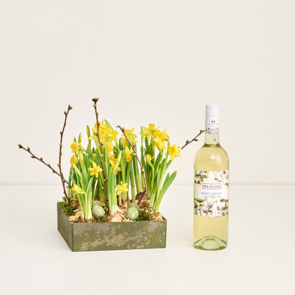 Forårsskål med téte a téte med Na.Ti.VO hvidvin